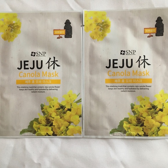 SNP Shining Nature Purity Jeju Canola Mask Korean Beauty - Picture 1 of 2